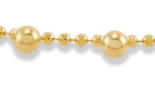 Frankie & Zoe Beaded Fringe Bracelet In Gold