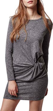 Topshop Knot Front Body-Con Dress