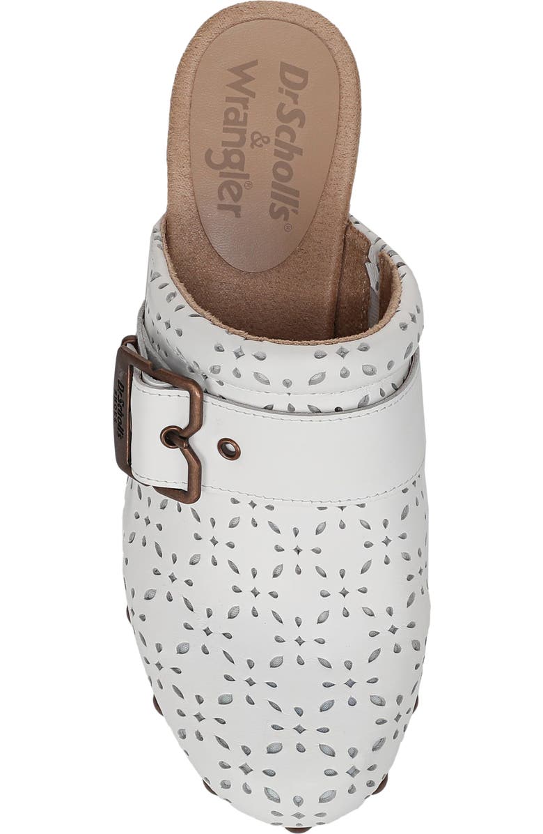 Dr. Scholl's Original Ranch Platform Clog, Alternate, color, White