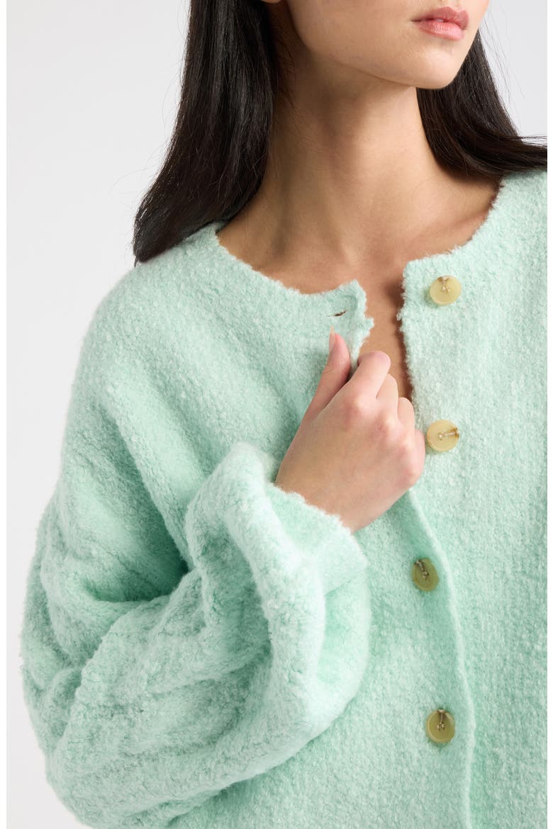 Thistle Knit Cardigan, Alternate, color, SALT AIR
