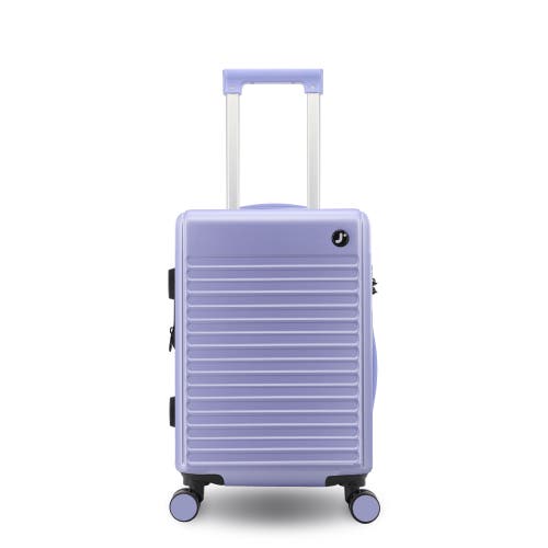 J World North Hardside Carry-on Luggage 20'' In Purple