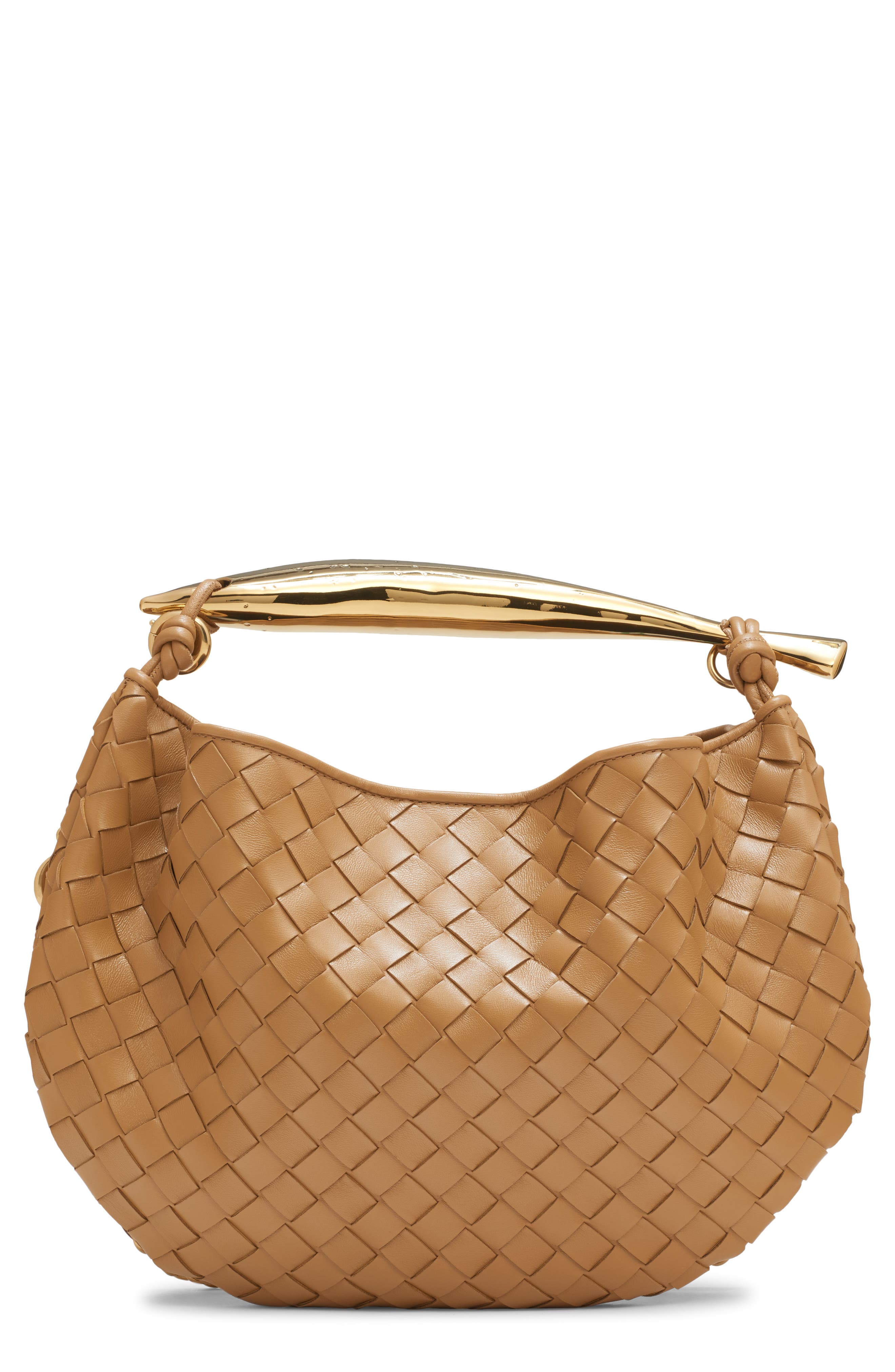 Small Sardine Intrecciato Leather Top Handle Bag (Women) | Nordstrom