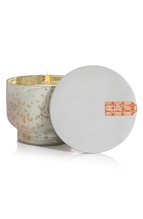 Capri Blue Pumpkin Dulce Mercury Inverted Candle In White