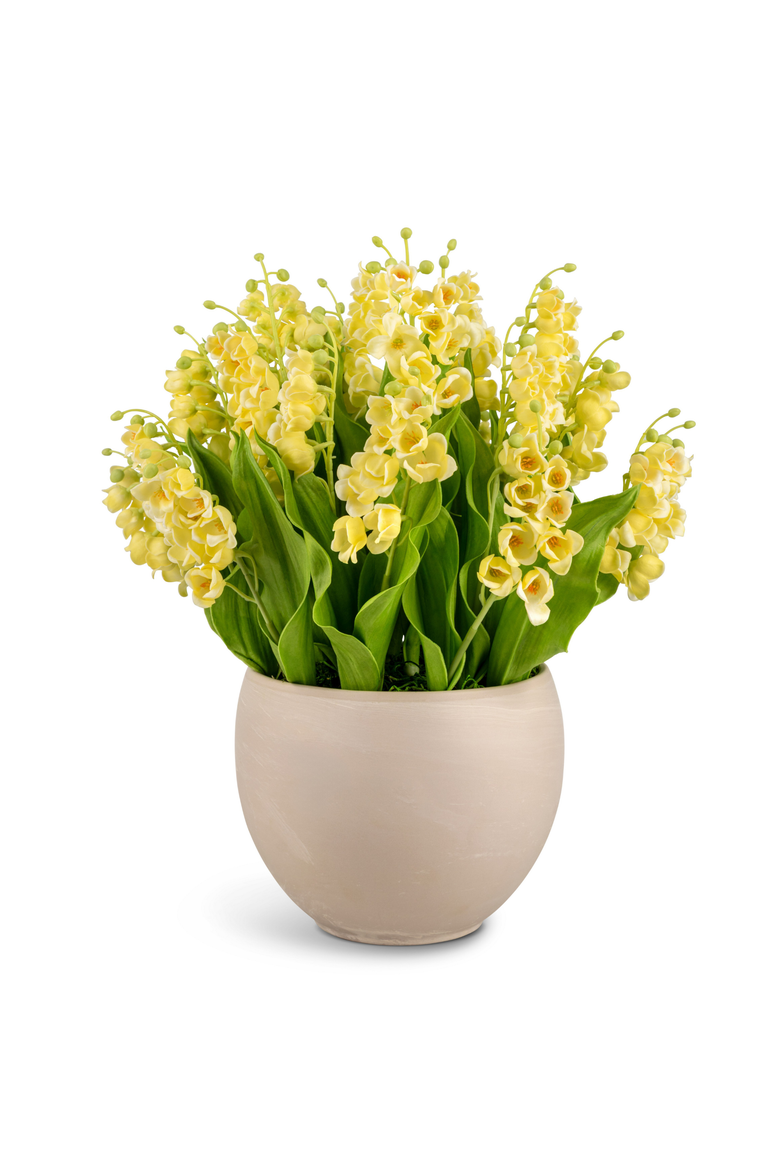 Cora RealTouch Muguet Arrangement - Grande, Main, color, Citrine