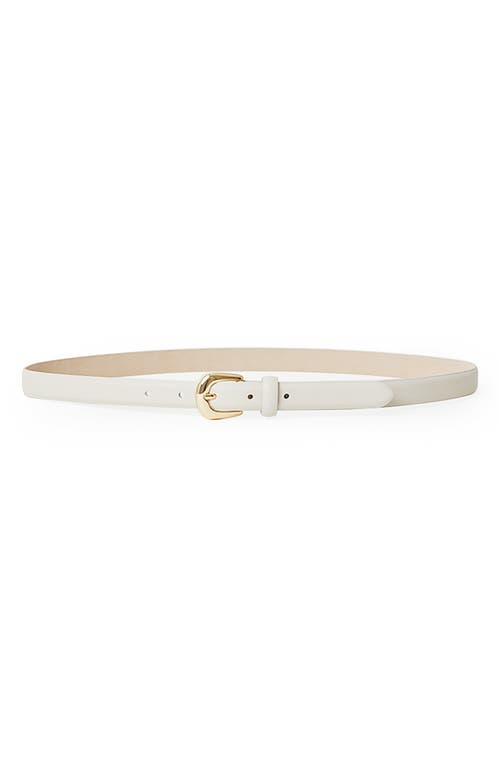 B-low The Belt Kennedy Mini Leather Belt In Neutral