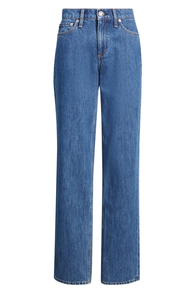 Harlow Low Rise Straight Leg Jeans, Alternate, color, PARK