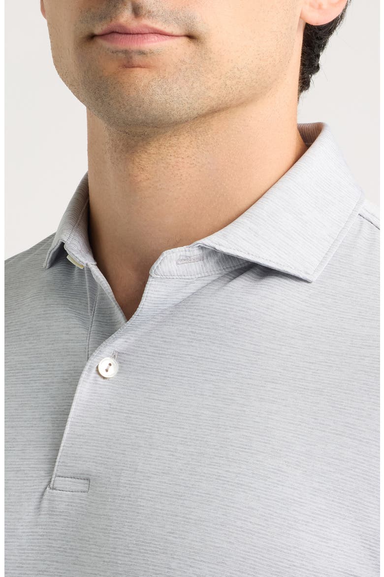 Crown Crafted Performance Jersey Polo, Alternate, color, GALE GREY