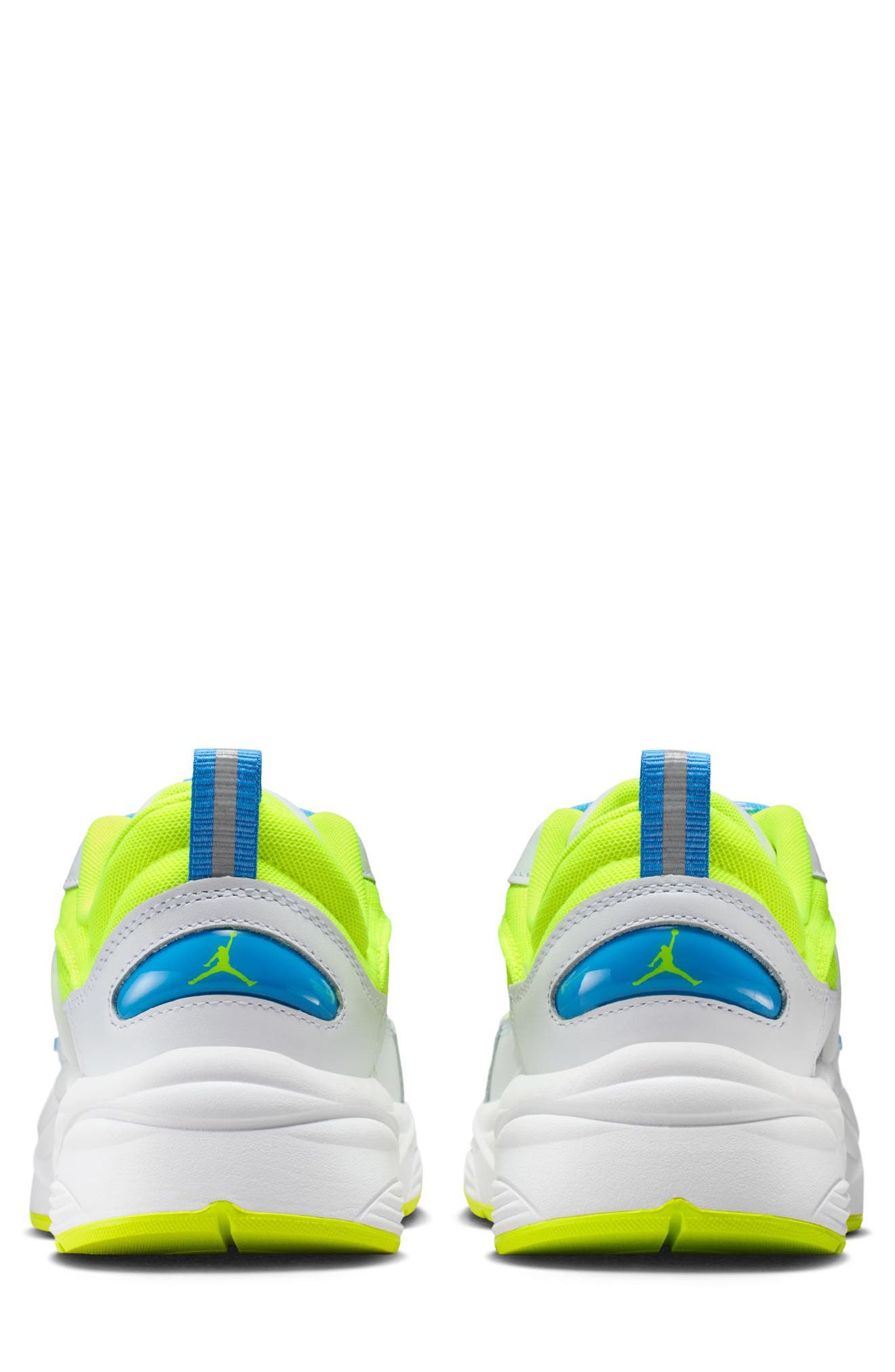 Jordan Trunner O/S Sneaker, Alternate, color, Volt/ University Blue