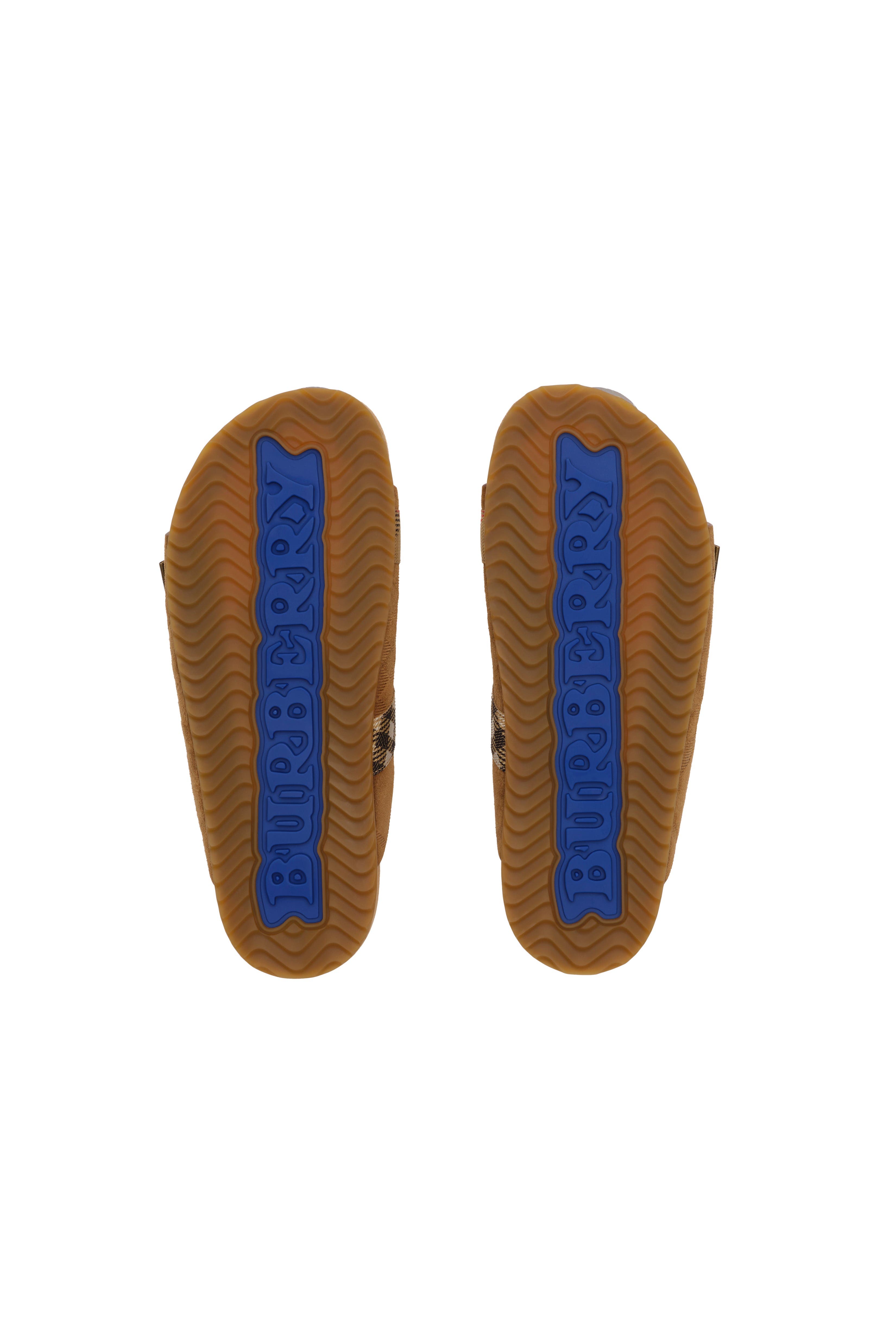 Check Suede Urchin Sandals, Alternate, color, Reed beige