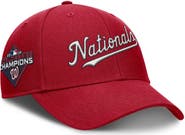 Nike Men's Nike Red Washington Nationals Rise Gaberdine Adjustable Hat
