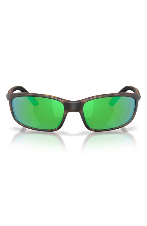 Brine II 59mm Polarized Rectangular Sunglasses