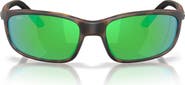 Costa Del Mar Brine II 59mm Polarized Rectangular Sunglasses