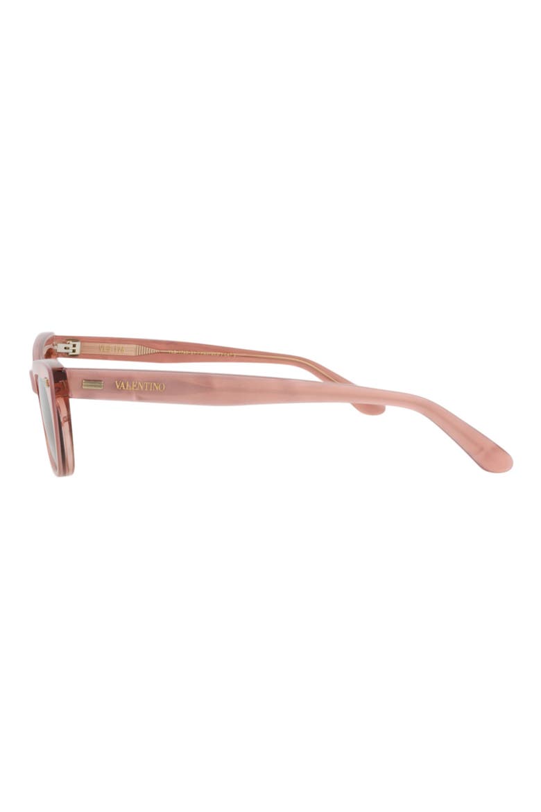 51mm Cat Eye Sunglasses, Alternate, color, PINK PINK BROWN