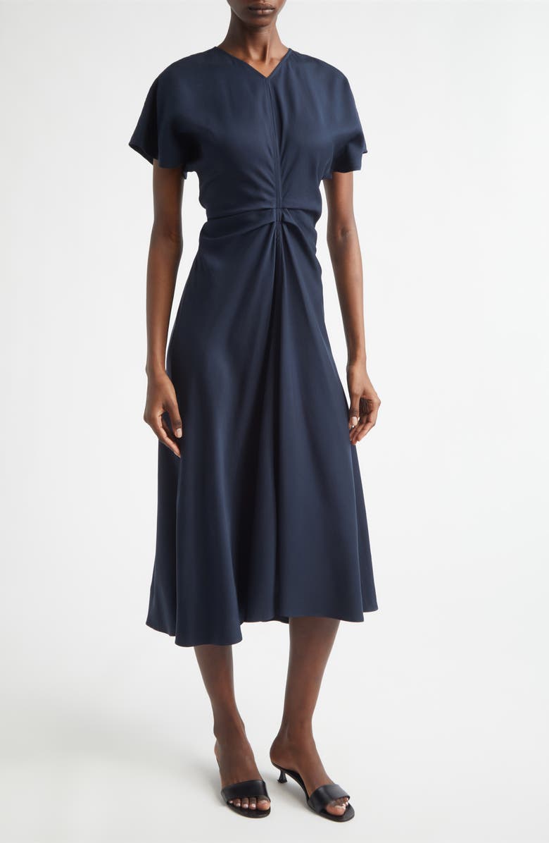 A.L.C. Halle Jersey Midi Dress, Main, color, Night Blue