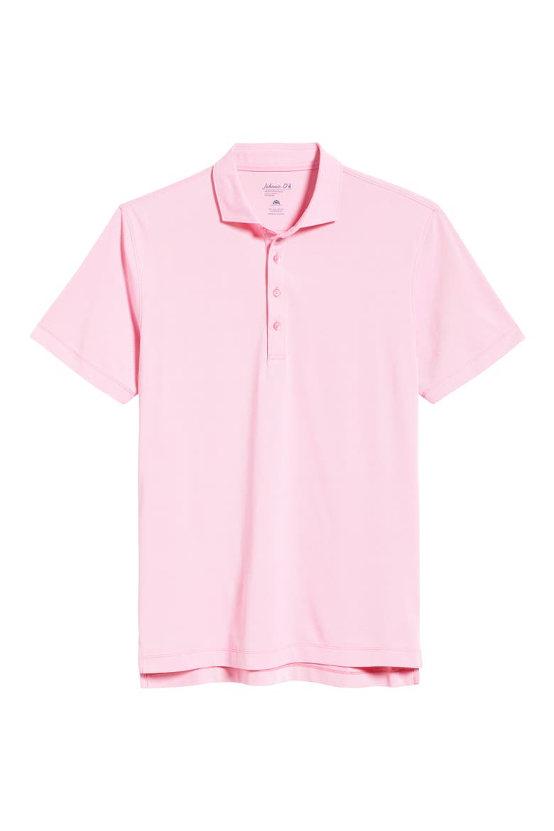 Clegg Solid Piqué Performance Golf Polo, Alternate, color, PUNCH