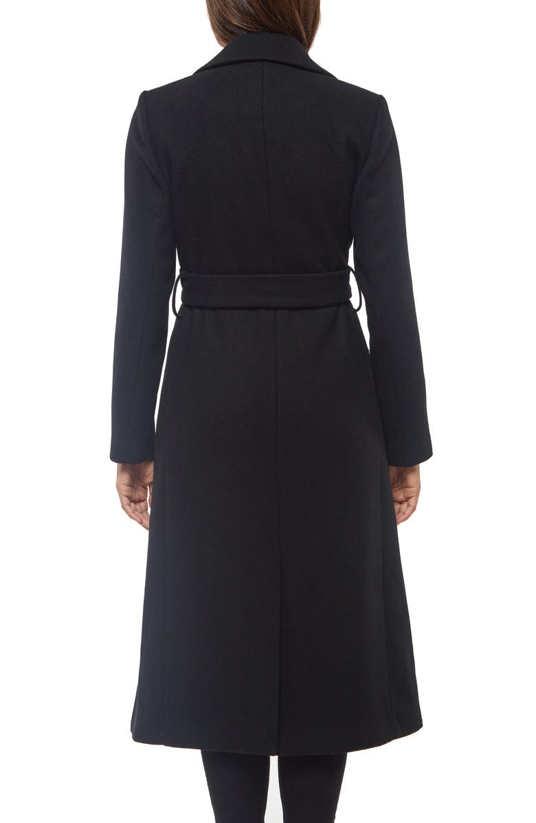 Sanctuary Wool Blend Wrap Coat, Alternate, color,