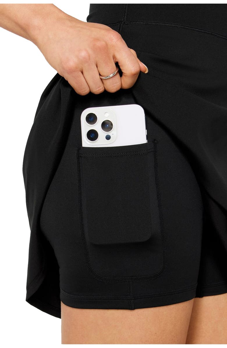 Fabletics PureLuxe Halter Mini Dress, Alternate, color,