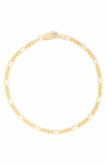 FUZION CREATIONS Figaro Chain Bracelet