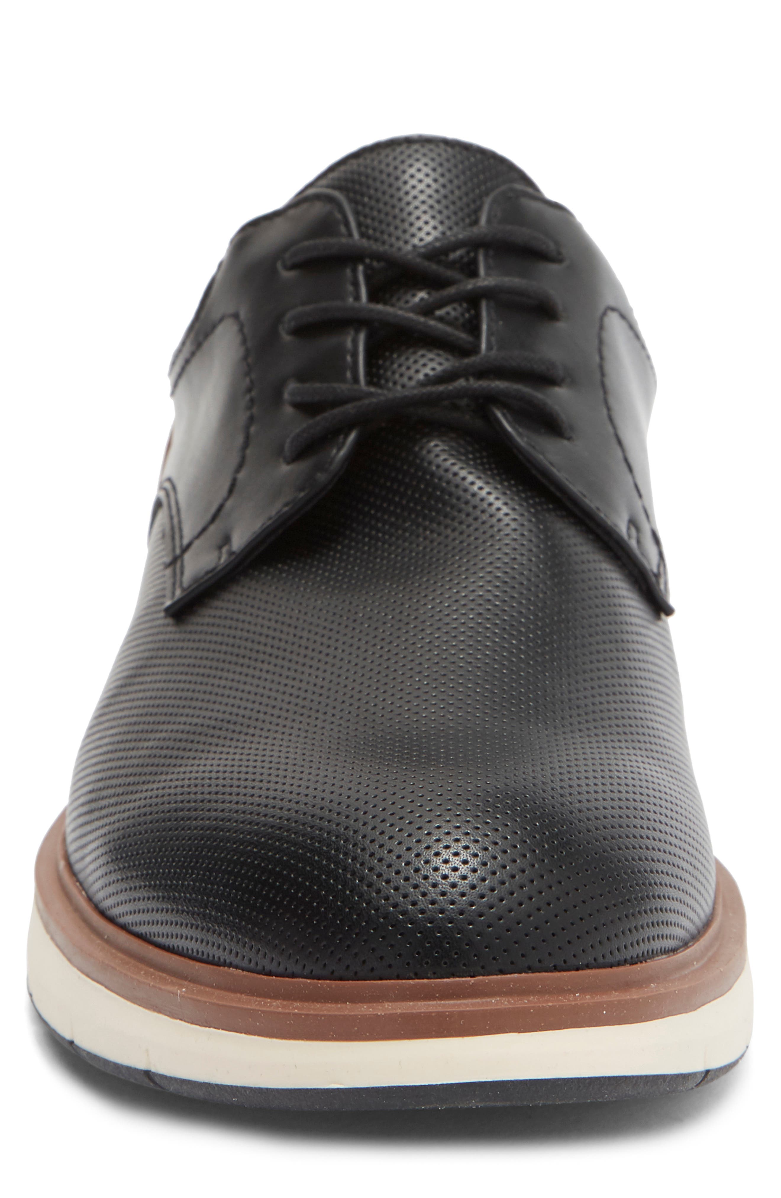 Abound Myron Perforated Hybrid Derby, Alternate, color, Black