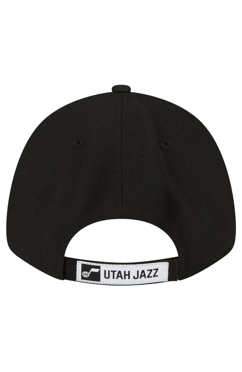 New Era Men's New Era Black Utah Jazz The League 9FORTY Adjustable Hat, Alternate, color,