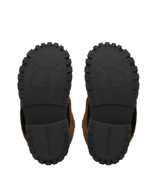 Naked Wolfe Disturb Canvas Toffee In Toffee-distress