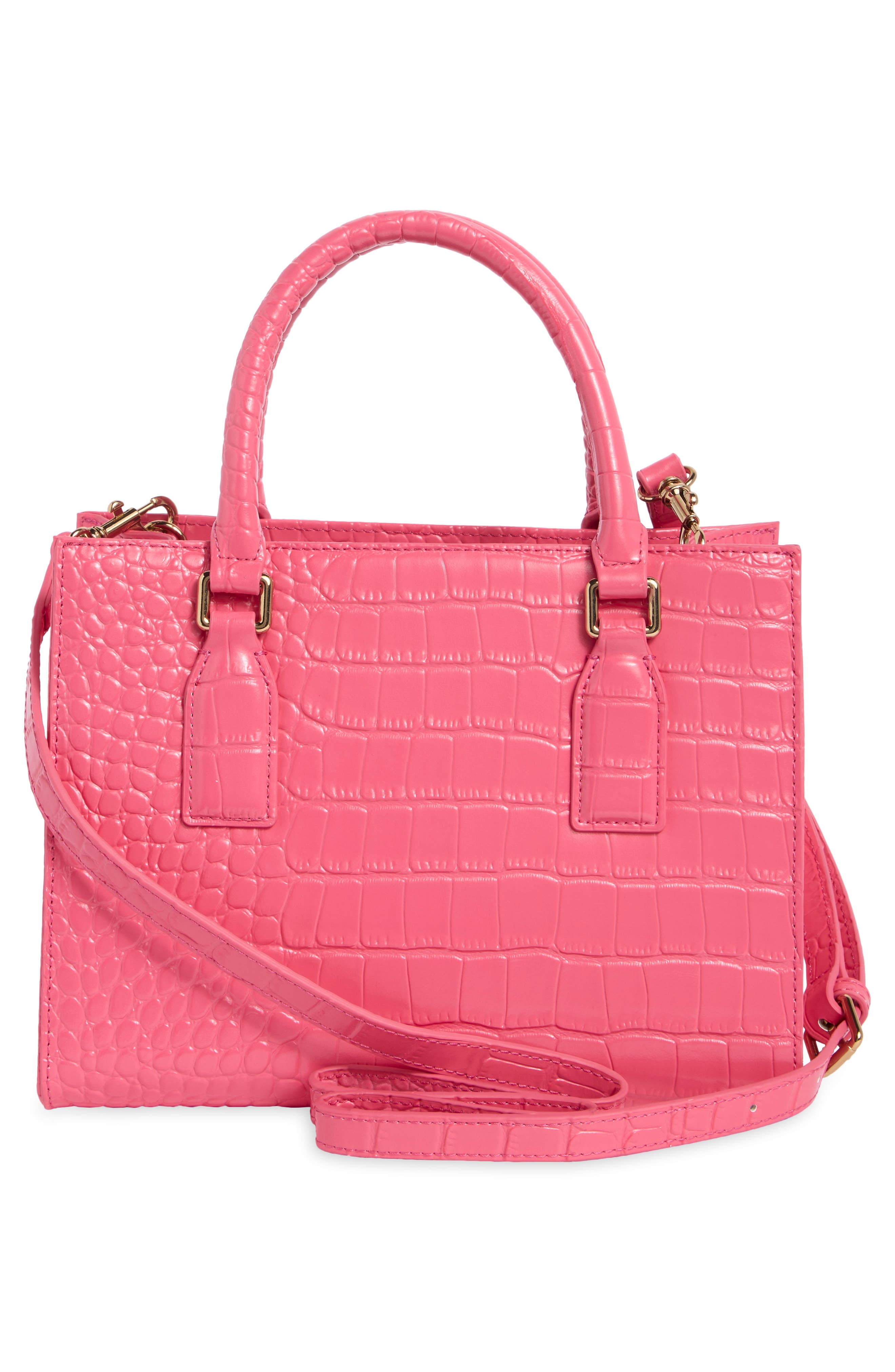 Kurt Geiger London Small Highgate Croc Embossed Tote, Alternate, color, 