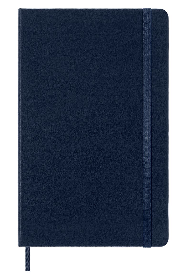 Large Ruled Hardcover Notebook, Alternate, color, SAPPHIRE BLUE