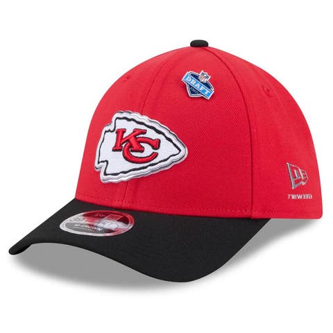 Men's New Era  Red/Black Kansas City Chiefs 2026 NFL Draft 39THIRTY M-Crown Flex Hat