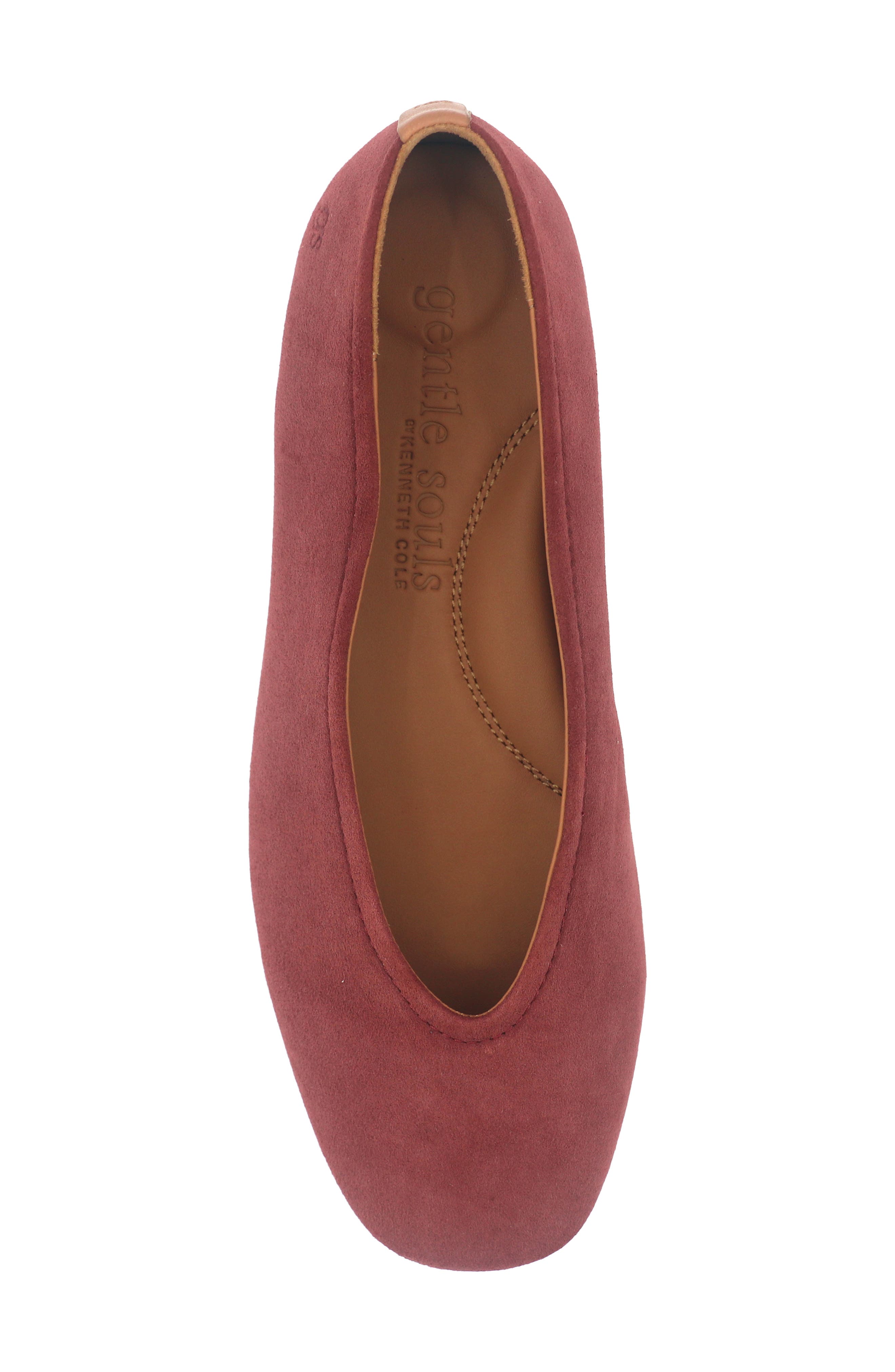 Willow Woven Flat, Alternate, color, BURGUNDY SUEDE