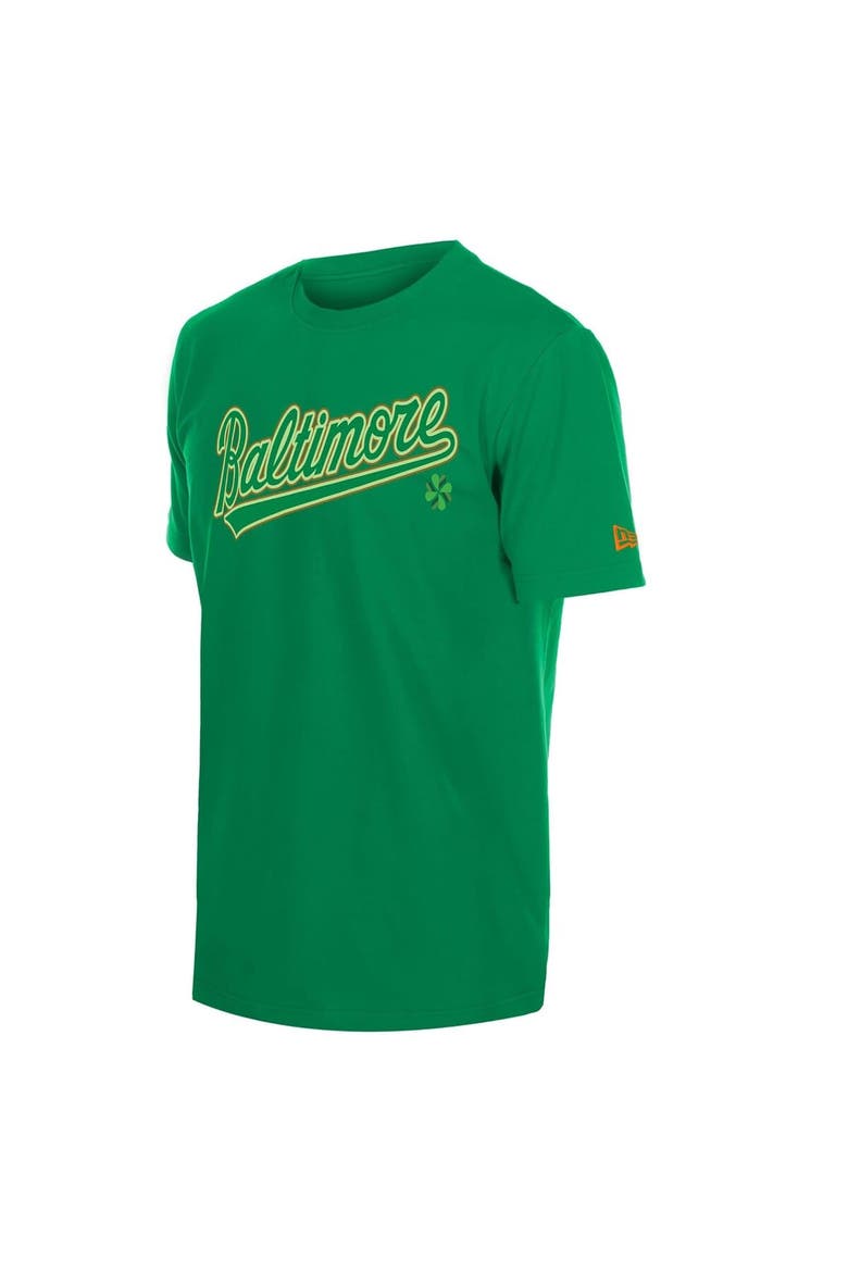 Men's New Era  Green Baltimore Orioles 2026 St. Patrick's Day T-Shirt, Alternate, color, Green