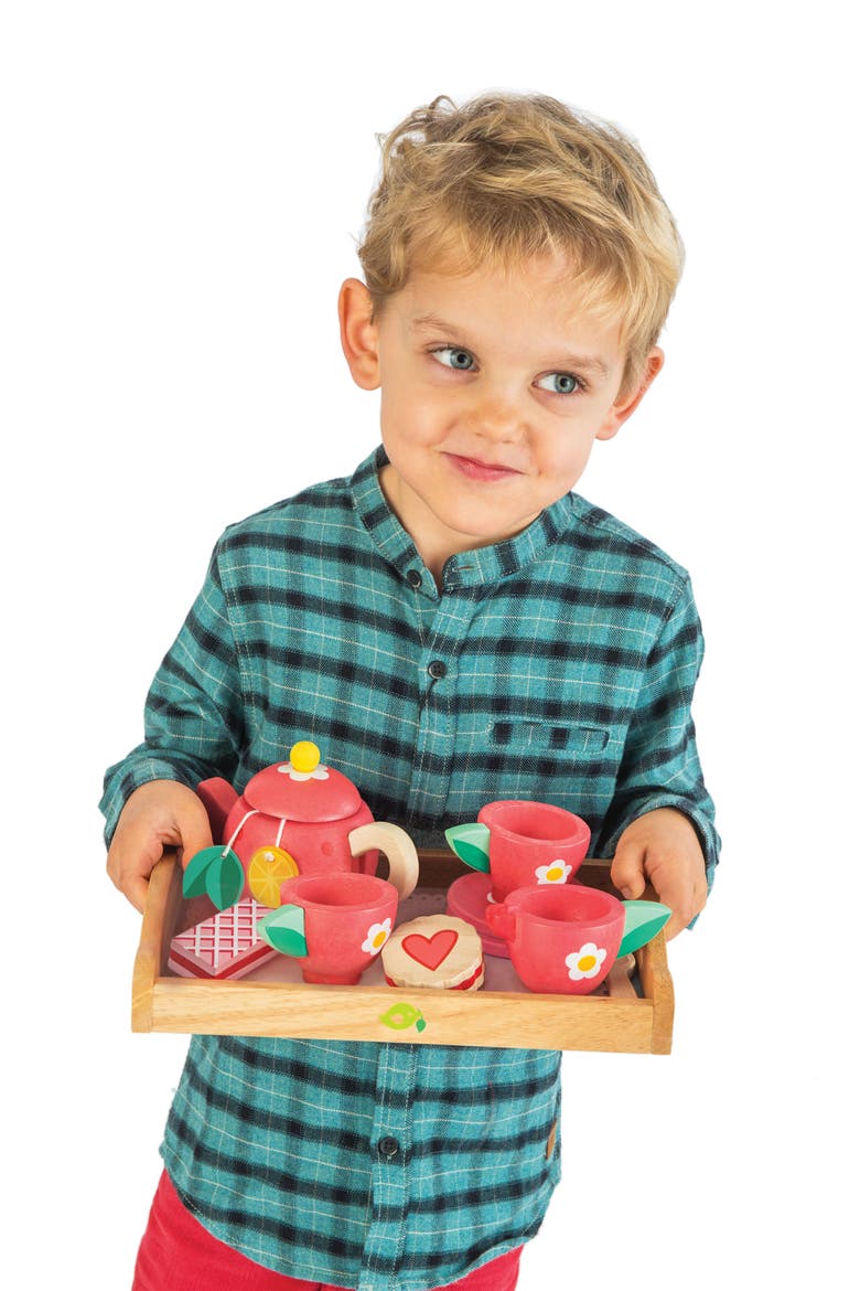 11-Piece Tea Tray Toy Set, Alternate, color, MULTI