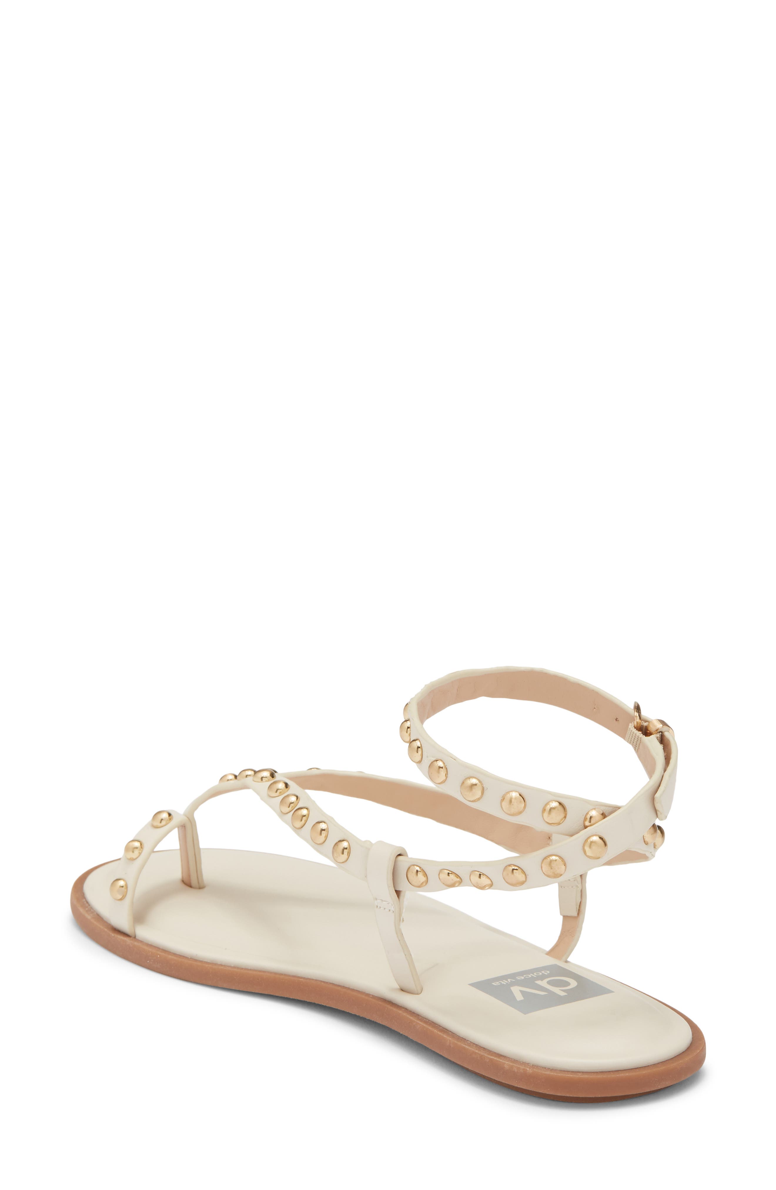Olynn Stud Sandal, Alternate, color, IVORY
