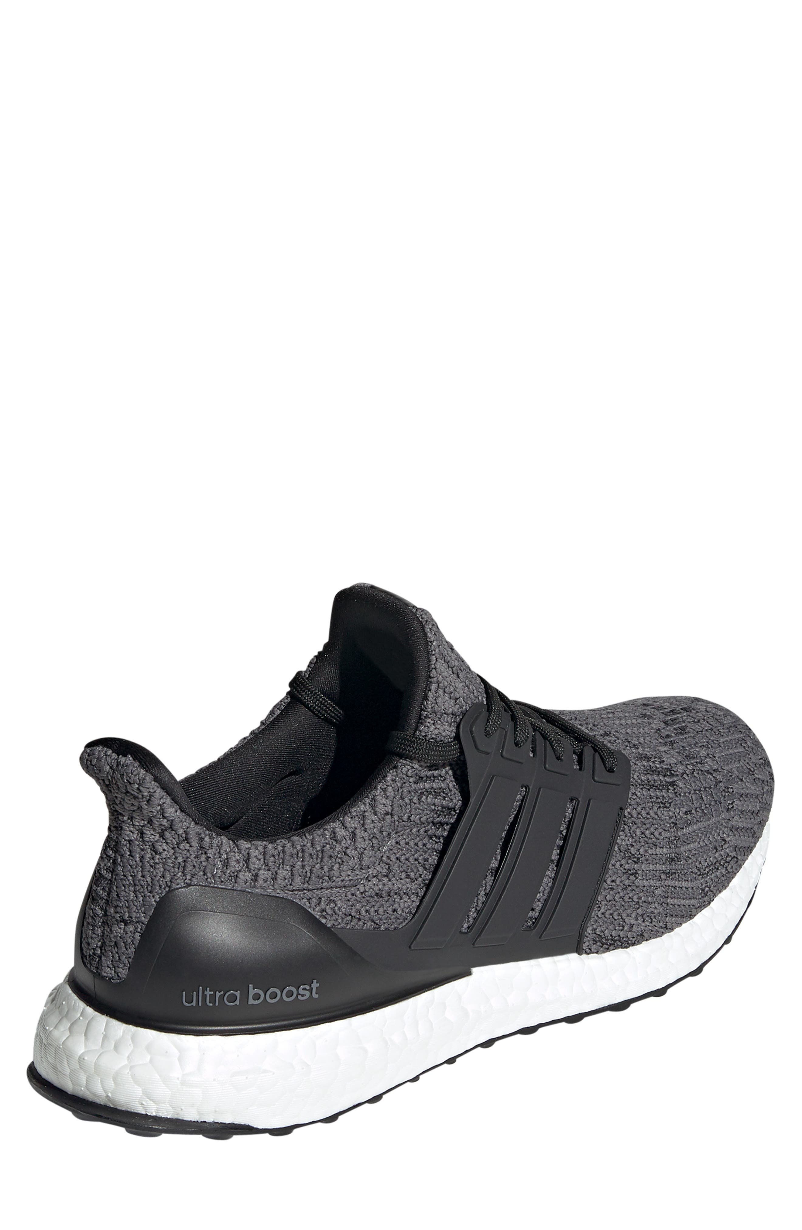 UltraBoost DNA Running Shoe, Alternate, color, GREY FOUR/ CORE BLACK