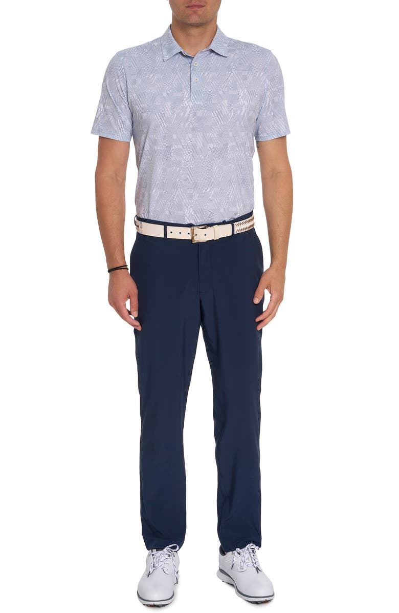 Robert Graham Beauford Short Sleeve Performance Golf Polo, Alternate, color, 