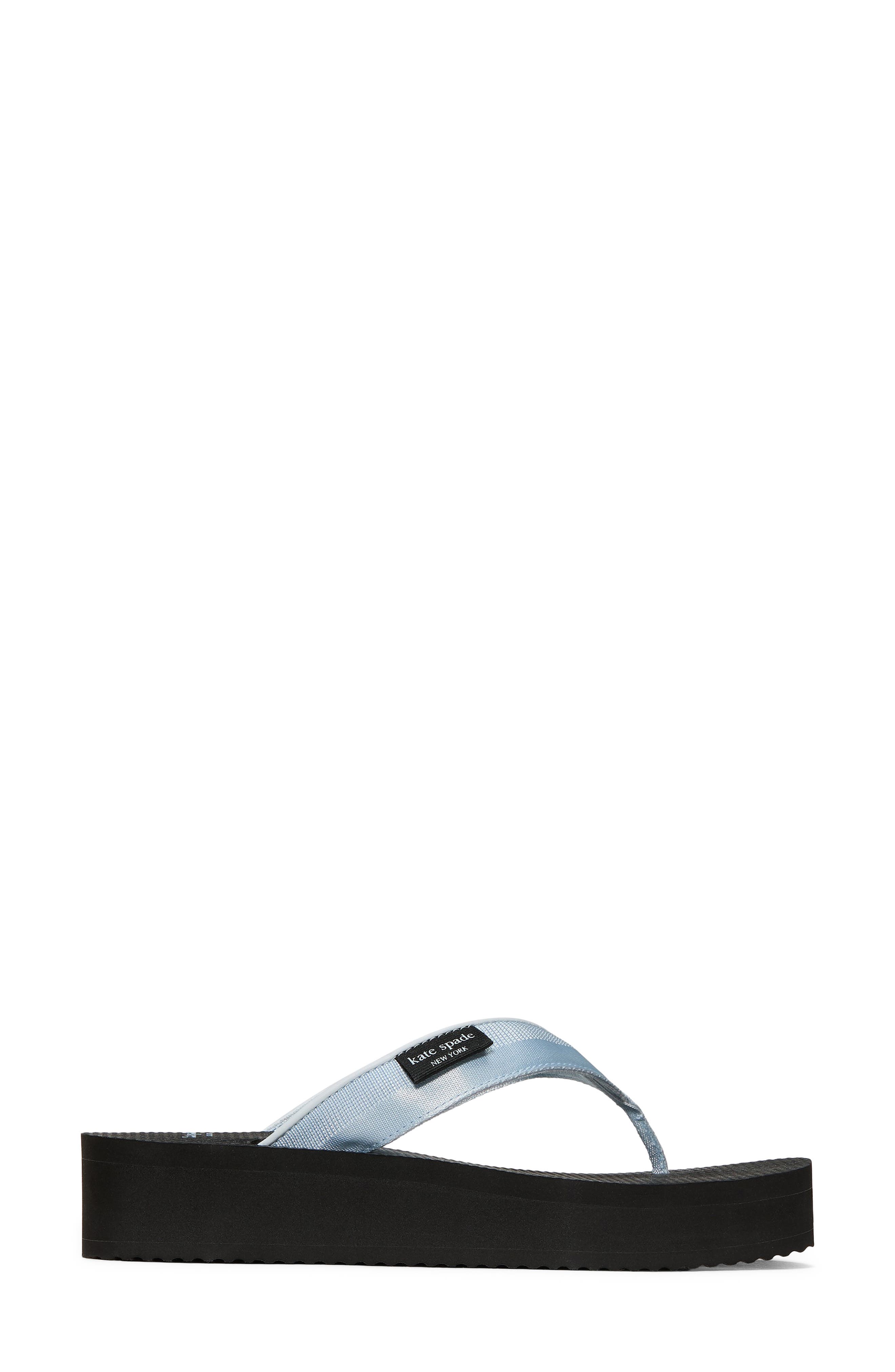sam icon platform wedge flip flop, Alternate, color, PALE SAPPHIRINE