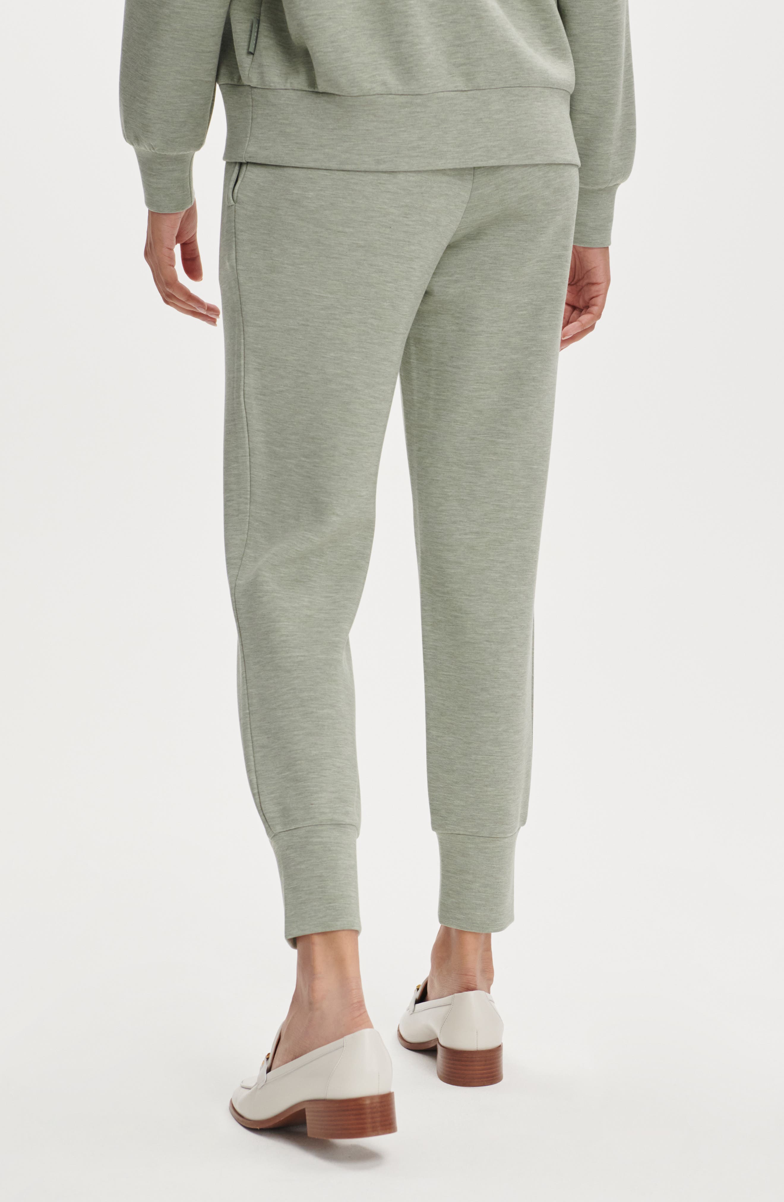 Brushed Rib Slim Cuff 25-Inch Pants - image 4