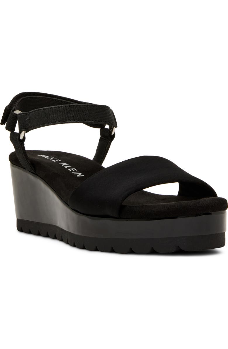 Anne Klein Natasia Platform Wedge Sandal, Main, color,