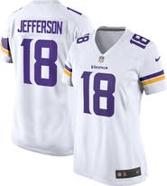 Nike Women's Nike Justin Jefferson White Minnesota Vikings Game Jersey