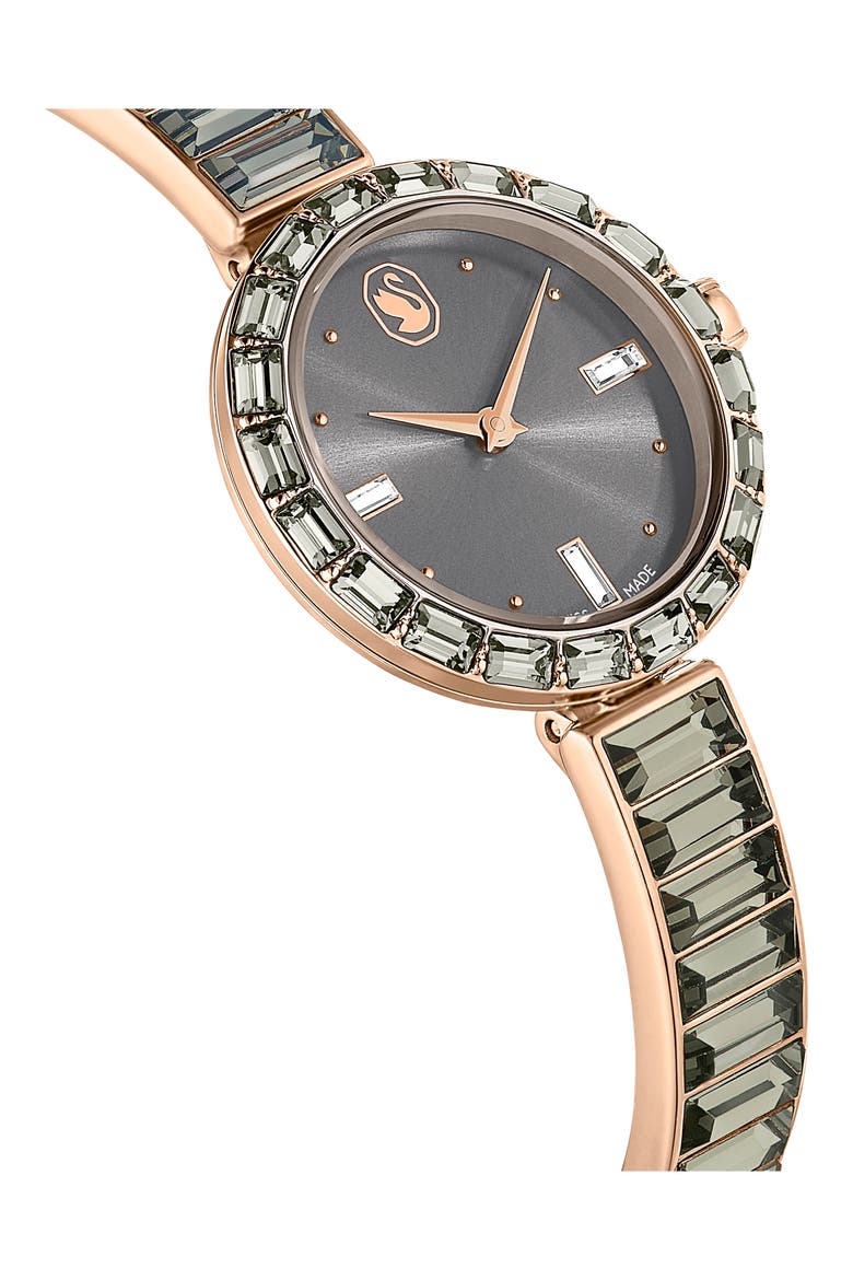 Matrix Bracelet Watch, 25mm, Alternate, color, GREY