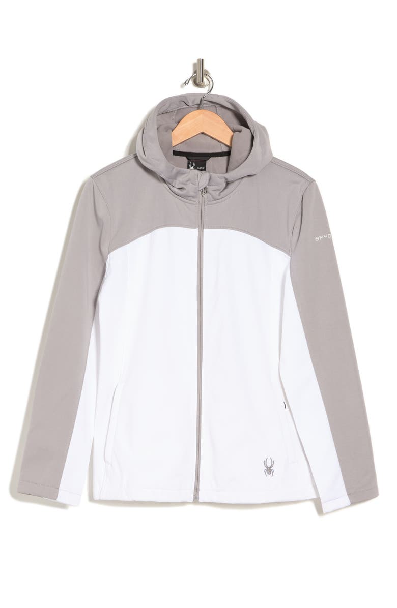Spyder Alyce Waterproof Softshell Hooded Jacket, Alternate, color, 