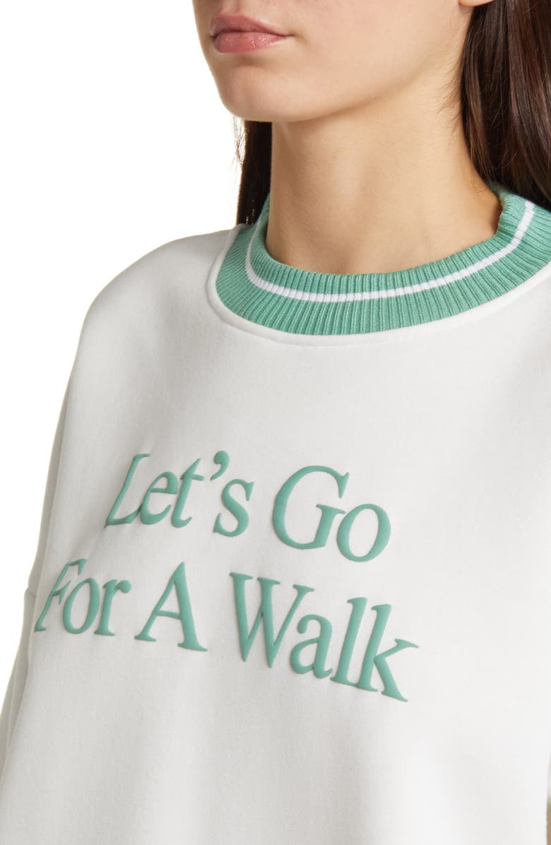 YELLOW THE LABEL Let's Go For a Walk Sweatshirt, Alternate, color, 