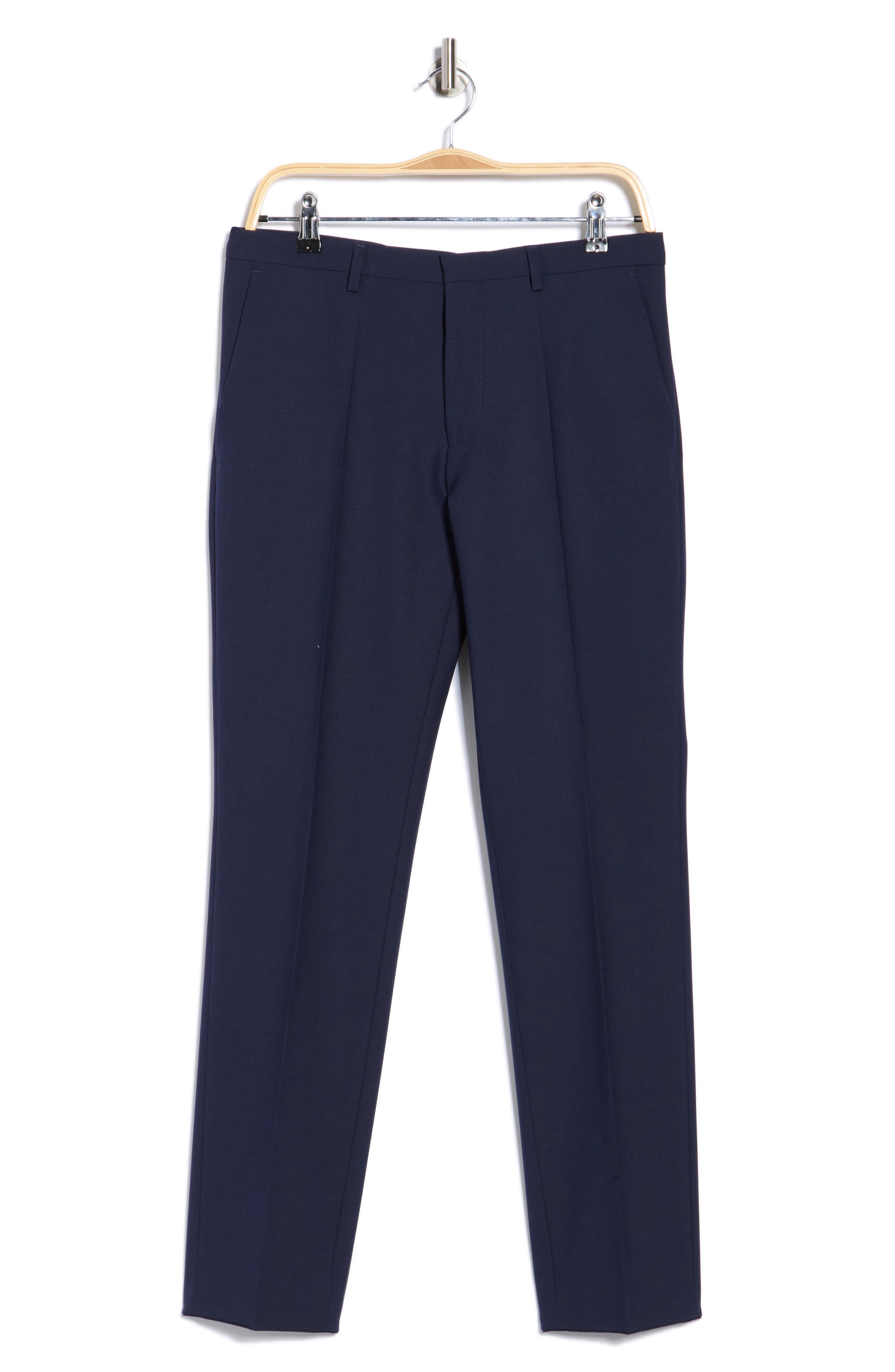 HUGO Hesten Wool Blend Dress Pants