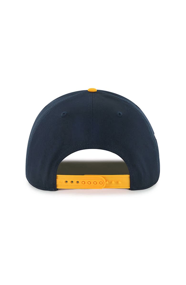 '47 Men's '47 Navy Milwaukee Brewers Dropshadow Rope Hitch Adjustable Hat, Alternate, color, Navy