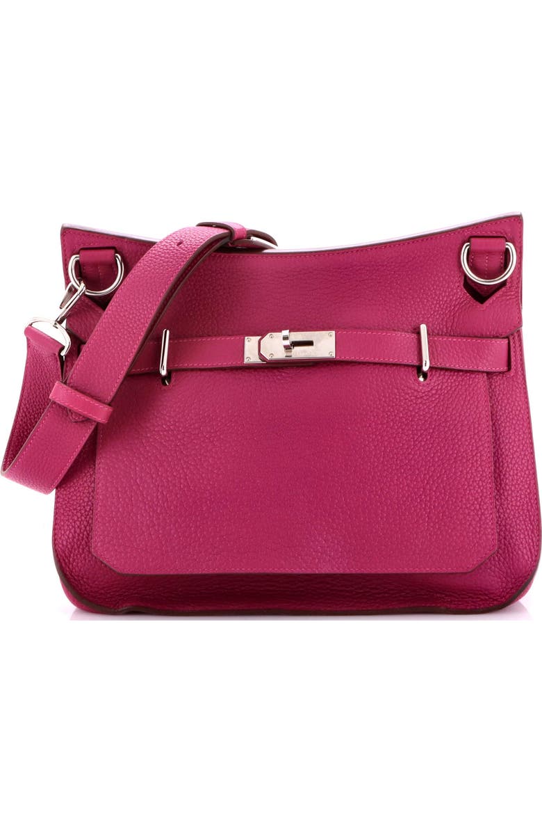 Pre-Owned Hermes Jypsiere Bag Clemence 34, Main, color, Tosca