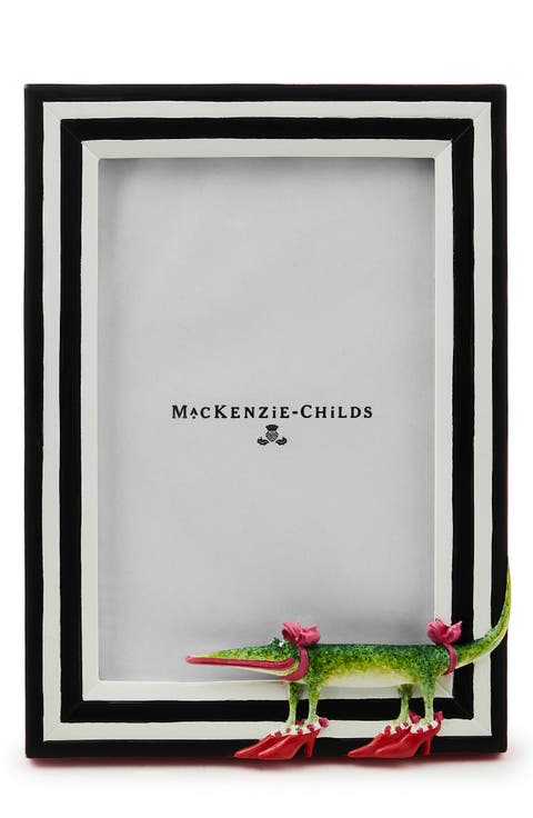 Patience Brewster Gloria Alligator 5 x 7-Inch Picture Frame
