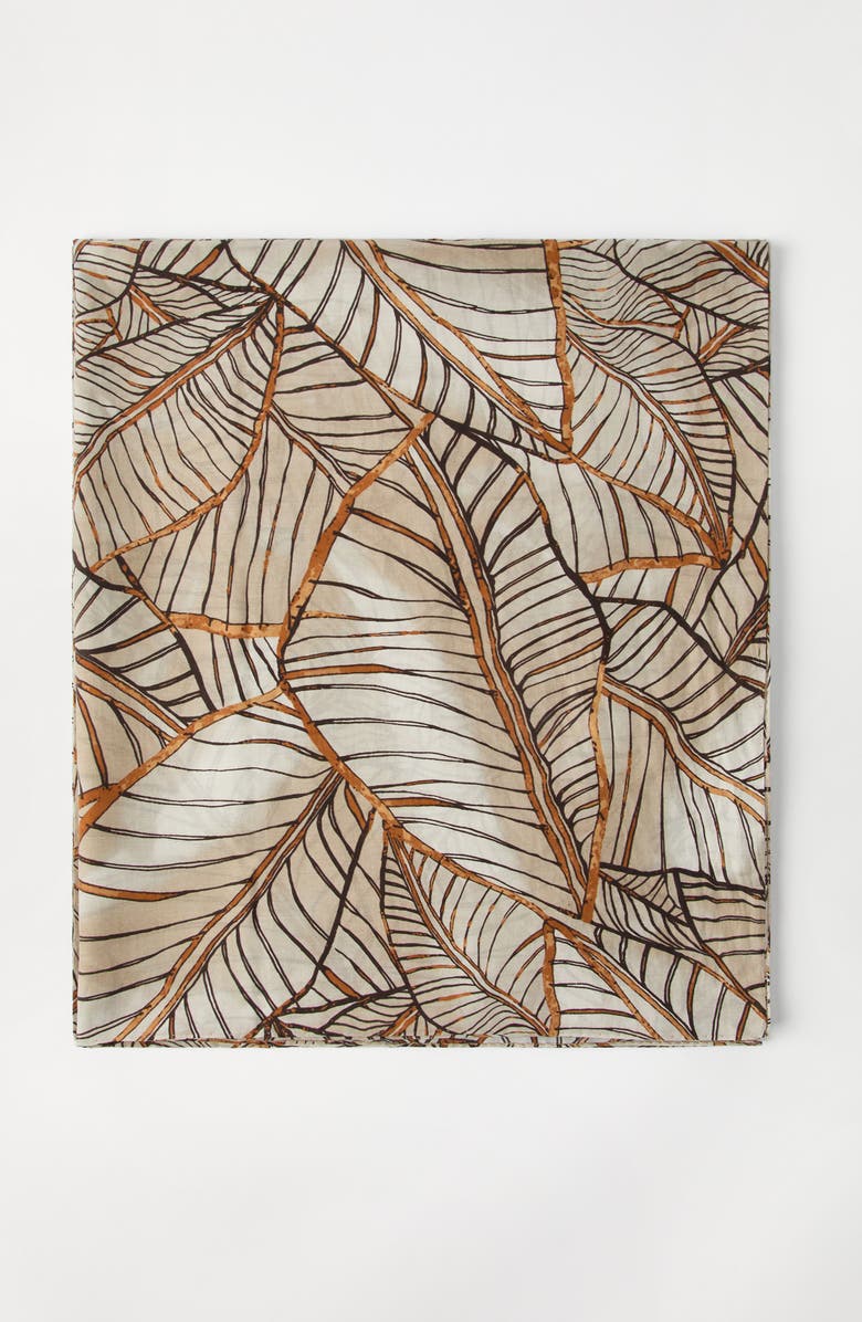 Brunello Cucinelli Papyrus print pareo, Alternate, color, 