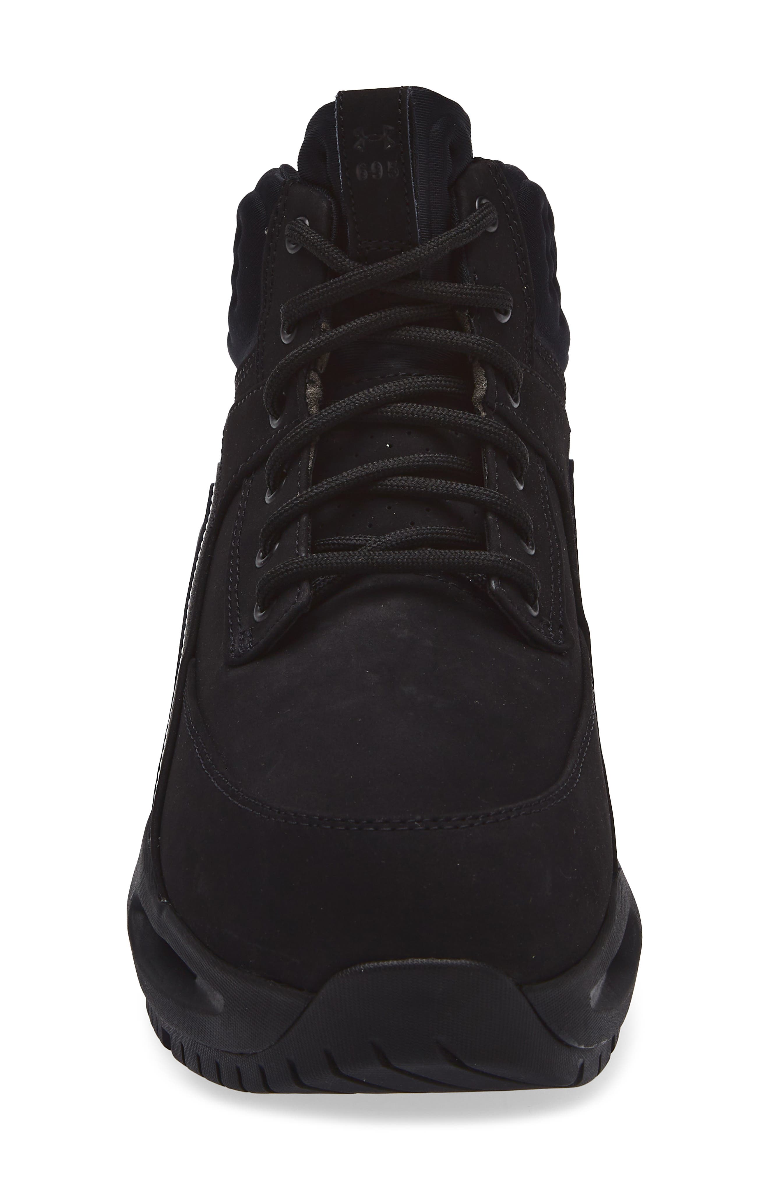 Under Armour 695 Lace-Up Boot, Alternate, color, Black
