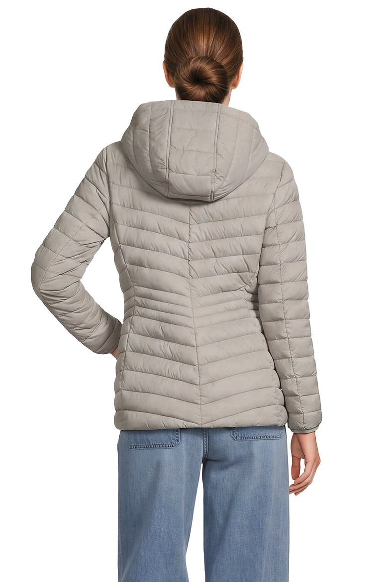 Wanderweight Packable Down Long Jacket, Alternate, color, Soft Mushroom