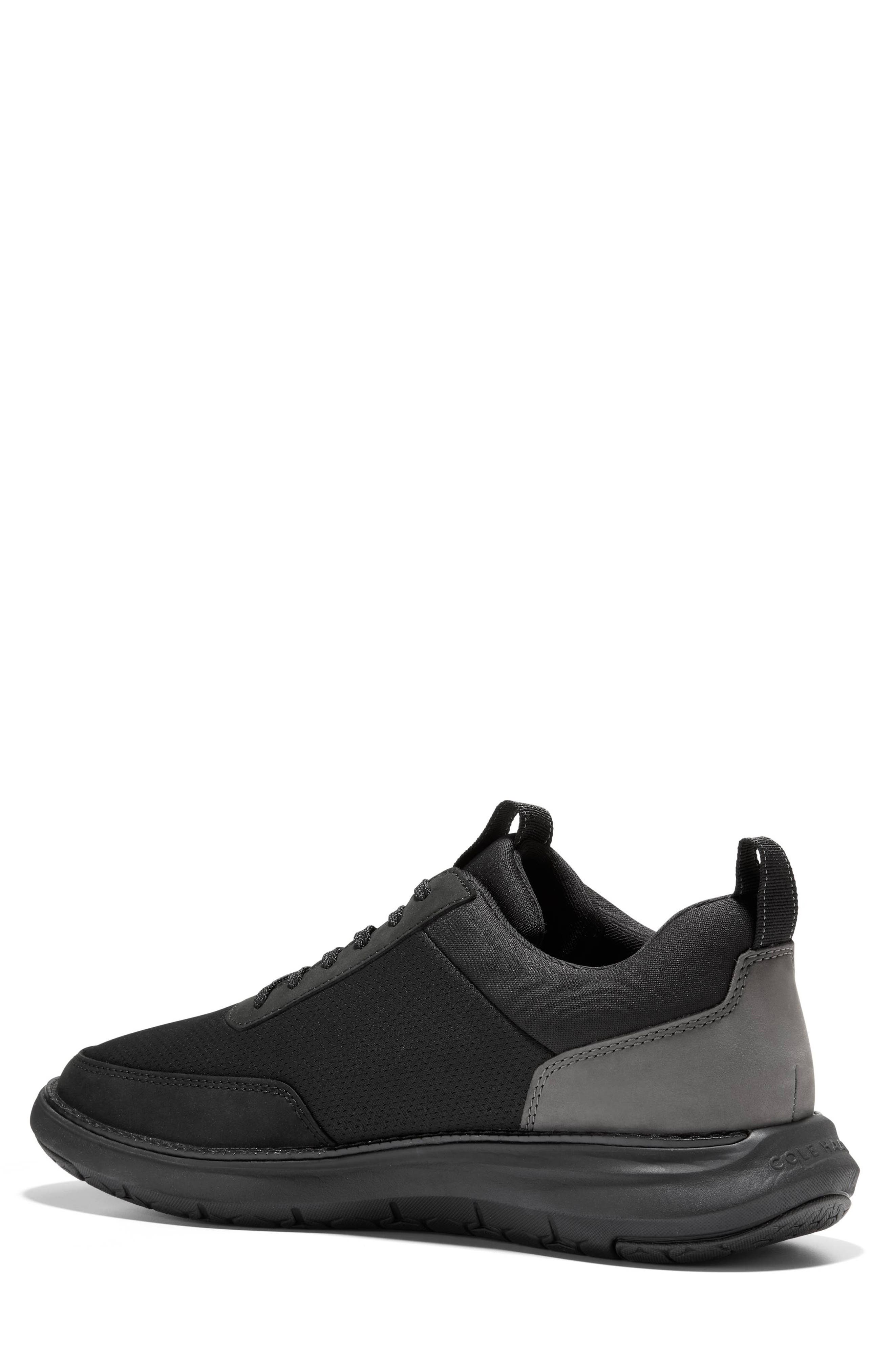 Cole Haan Grand Remix Derby Sneaker, Alternate, color, Black