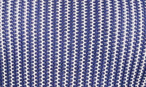 Nic + Zoe Nic+zoe Zig Zag Blues Top In Blue Multi